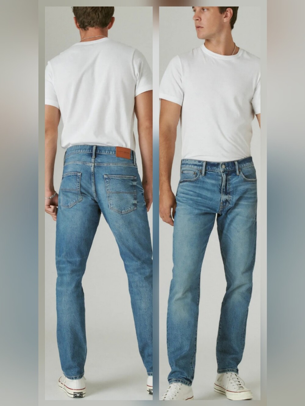Lucky Brand 412 Athletic Slim Men's Denim Jeans Size 38 x 30